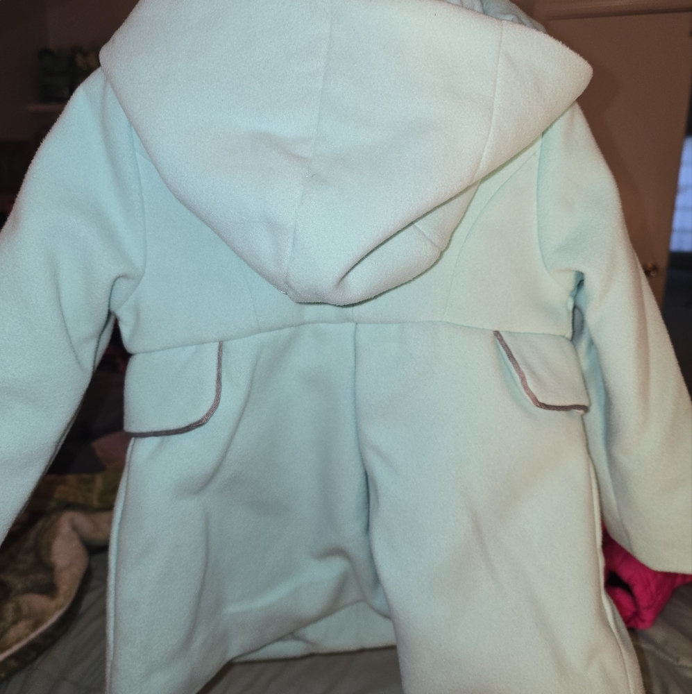 Cat & Jack mint Hooded Jacket - Picture 3 of 3